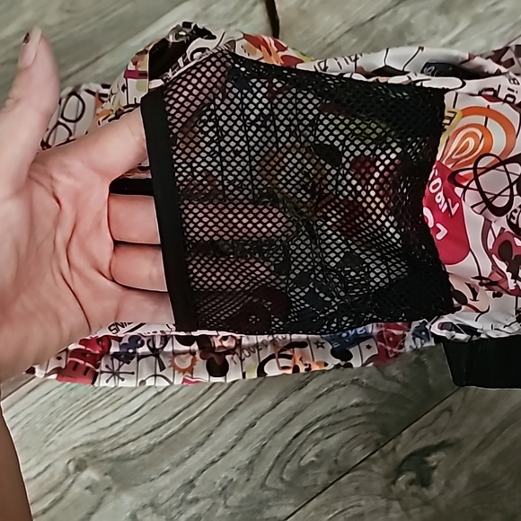 Disney Parks Backpack Nerd print Mickey Mouse & Minnie Donald Duck Goofey 🐶b33 - Picture 3 of 7